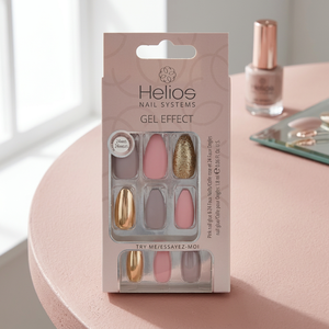 Barcode 800307811664 Item Code PEMN025 for Golden Press-On <b>Nails</b> - Product Image 5