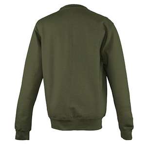 Sudadera Personalizada al por Mayor para Hombre 2025, Sudadera con Capucha Transpirable de Cuello Redondo, Color Verde Oliva, Sudadera de Algodón y Felpa, Ropa Urbana de Gran Tamaño - Product Image 6