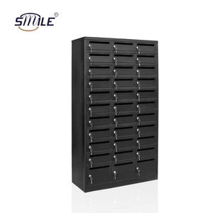CHNSMILE OEM Boîtes <span class=keywords><strong>aux</strong></span> <span class=keywords><strong>lettres</strong></span> en métal multi-portes noires personnalisées pour appartement Boîte <span class=keywords><strong>aux</strong></span> <span class=keywords><strong>lettres</strong></span> plate Boîte <span class=keywords><strong>aux</strong></span> <span class=keywords><strong>lettres</strong></span> en grappe - Product Image 2