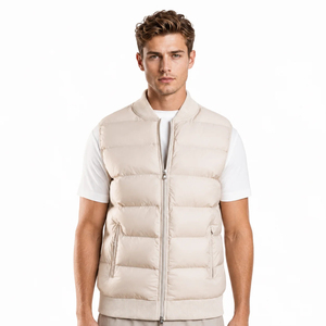 <b>Hiking</b> Gilet Sleeveless Jacket With Embroidery And Sublimation For <b>Outdoor</b> Adventure <b>Clothing</b> - Product Image 1