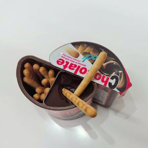 Bocadillos de Chocolate Halal con Etiqueta Personalizada al <span class=keywords><strong>por</strong></span> Mayor, OEM/ODM, Vasos para Niños, Vasos para Mojar Chocolate de Dubái, Barras de Chocolate para Mojar Galletas - Product Image 3