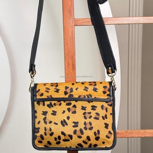 Bolsos de hombro de cuero de vaca con estampado de leopardo 2025 de calidad superior para mujer, bolso de cuero genuino, bolsos de estilo sobre - Product Image 5