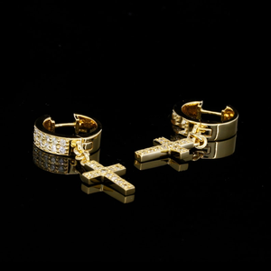 AMBER JEWELS Pendientes de Moissanita de Corte Brillante, Chapados en Rodio, Plata 925, Engaste de Garra, Joyería de Compromiso Unisex de Moda, GRA - Product Image 2