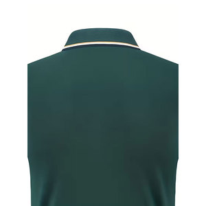Polo homme décontracté, design simple, léger, facile à laver, couleur durable, aspect élégant, qualité supérieure, Solid Trader. - Product Image 5
