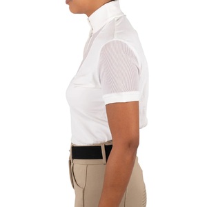 Chemise de compétition équestre de haute qualité, extensible dans 4 directions, en tissu technique doux au toucher, idéale pour la compétition et les spectacles. - Product Image 2