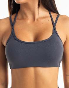 Sujetador Deportivo para Mujer, Diseño Personalizado, Transpirable, con Tirantes Cruzados, Soporte Alto, para Yoga y Ejercicio - Product Image 1