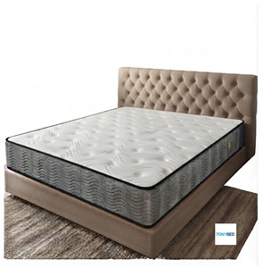 Colchones Modernos de Muelles al por Mayor, Precios Directos de Fábrica, Opciones Personalizadas OEM/ODM, Precios Competitivos, Alta Capacidad de Producción - Product Image 1