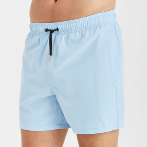 Pantalones Cortos Deportivos de Verano para Hombre, Estilo Americano, de Secado Rápido, Finos, Transpirables, con Bolsillos, Cintura Elástica, 100% Poliéster - Product Image 2