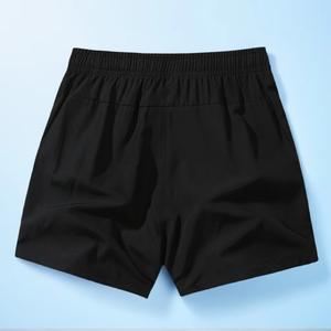 Shorts de plage pour hommes en polyester uni, shorts de sport amples pour l'été, fitness en plein air, séchage rapide, anti-rides, imperméables, respirants - Product Image 6