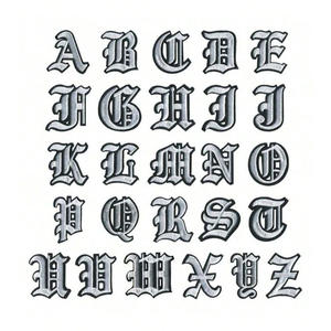 Parche de tela bordado con logotipo personalizado para ropa, sombreros, bolsos, suministro al por mayor de fábrica - Product Image 1