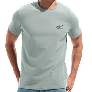 เสื้อยืดผู้ชายผ้าฝ้ายออร์แกนิคน้ำหนักเบา ใส่ได้ทุกวัน เนื้อผ้าระบายอากาศดี สวมใส่สบาย ทรงสวยทันสมัยสไตล์คนเมือง - Product Image 1