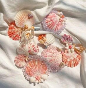 Épingles à cheveux coquillage faites à la main au Vietnam: épingles à cheveux quotidiennes élégantes, épingles à cheveux coquillage fleur conception personnalisée prix de gros 2025 - Product Image 3
