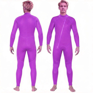 Traje de Buceo Personalizado con Logotipo Frontal Impreso, Impermeable, Transpirable, de Neopreno, Unisex, Manga Larga, con Cremallera Trasera, Gran Venta - Product Image 3