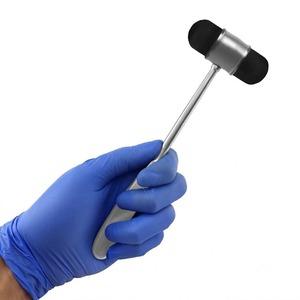 Marteau de réflexe neurologique Dejerine 8 pouces en acier inoxydable allemand réutilisable autoclavable certifié CE - Product Image 1