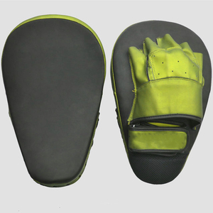 High Quality Genuine Leather Quick Dry Focus Pads Punch Mitts Boxing Gloves MMA Muay Thai Kickboxing Martial Arts Training Gear - Product Image 2