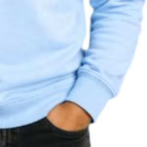 Sweat-shirt à col rond bleu ciel pour garçons, pull décontracté à manches longues, streetwear quotidien, vêtements confortables pour un style de vie actif - Product Image 3