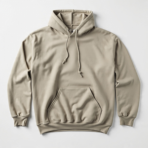 Sweat à capuche 320 GSM 100% coton molletonné unisexe avec logo personnalisé, respirant, pour hommes et femmes / Sweats à capuche imprimés personnalisés - Product Image 4