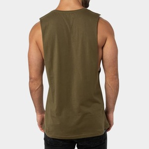 Camiseta sin mangas ligera para hombre, el mejor material, la más vendida, de moda, disponible a precio de mayoreo, camiseta sin mangas para hombre con diseño personalizado - Product Image 2