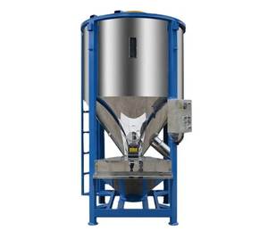 Mélangeur automatique de couleurs pour plastiques 1500 kg 22 kW 440 V – Mélange uniforme de granulés et de poudres – Garantie 1 an - Product Image 1