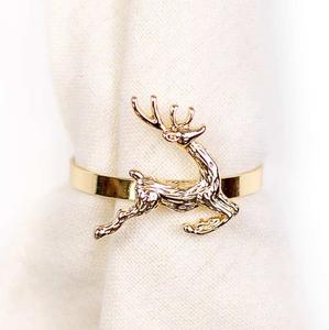 Anillos de Servilleta de Latón Hechos a Mano de Primera Calidad, Porta Servilletas de Lujo para Mesa de Comedor, Hotel, Restaurante y Decoración de Mesa de Alta Gama - Product Image 1