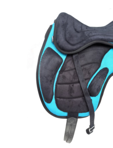 Silla de Montar Inglesa Freemax Blue Treeless, Ligera y Flexible, para Entrenamiento de Equitación - Product Image 4