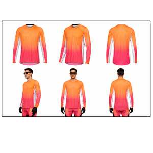 Jersey de Motocross Personalizado de Talla Grande, Ropa de Carreras de Motos y Auto, Manga Corta, Secado Rápido, Nueva Llegada 2026 - Product Image 6
