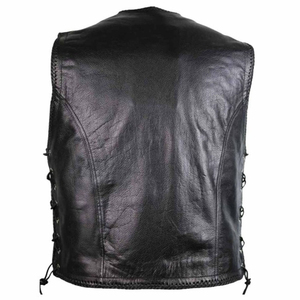 Veste d'hiver décontractée pour homme en toile, style motard, col en V, couleur unie, poche avant, coupe régulière, imperméable et respirante - Product Image 6