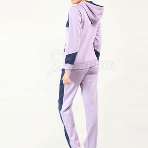 Casual Wear Custom Logo Factory Sale Customized Women Tracksuit Sets High Quality Track Suit For Women - Product Image 3