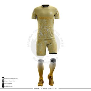 Tenue de football personnalisée de qualité supérieure, design sublimé, fabrication directe, ensemble de maillots de football haut de gamme pour clubs et équipes - Product Image 4