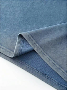 T-shirts pour hommes en coton 100% à manches longues, qualité supérieure, couleur unie, streetwear, hiver, chauds, grandes tailles - Product Image 5