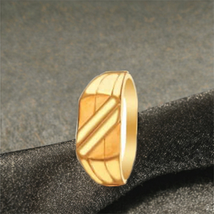 Elegant Gold Plated Spiral Original Design <b>Ring</b> <b>Unique</b> Handmade Minimalist Statement Accessory Perfect Gift Idea GIA Certificate - Product Image 2