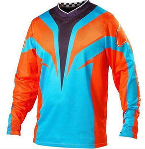 Jersey de Motocross Profesional de Estilo Único para Equipo de Carreras, Cómodo y Transpirable, Material de Poliéster y Spandex, Personalizable para Hombre - Product Image 3