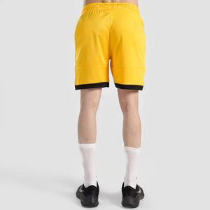 Pantalones Cortos Deportivos de Poliéster Amarillo para Hombre, Cintura Elástica, Secado Rápido, Estilo Deportivo, Cortos - Product Image 3