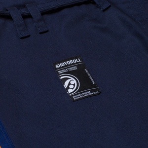 Kimono de BJJ Shoyoroll Tangerine Competitor bleu marine 450 gsm avec sacs - Product Image 6