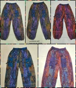 New Breathable Summer <b>Women's</b> <b>Harem</b> <b>Pants</b>/Trousers 100% Cotton Mix Colours Drawstring Closure Wholesale Supplier From India - Product Image 4