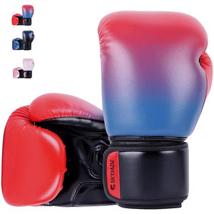 Guantes de Boxeo SALUBRIOUS SPORTS para Mujer y Hombre, de Cuero, para Exteriores, Muay Thai, MMA, UFC, con Logotipo Personalizado y Cierre de Cordones - Product Image 6