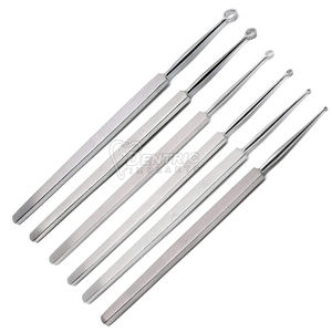 Cureta Dérmica de 1mm-6mm, Juego de 6 Piezas, Instrumentos Quirúrgicos de Acero Inoxidable de Grado Médico Manual de Alta Calidad con Certificación CE - Product Image 6