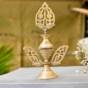 Handmade Brass Surma Dani with Floral Design Brass Kohl Eyeliner Container Floral Engraving <b>Vintage</b> Style Cosmetic Storage Decor - Product Image 5