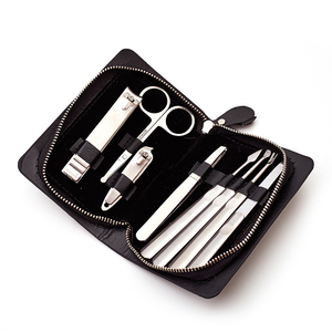 Kit de manucure 7-en-1 OEM en acier inoxydable pour enfants, portable, personnalisable avec logo, en gros, en promotion - Product Image 1