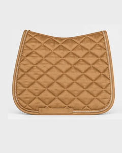 Manta de Silla de Montar Acolchada de Satén de Alta Calidad con Diamantes y Ribete de Cristales de Imitación, Venta al por Mayor, Logotipo Personalizado, Tela para Silla de Montar Ecuestre - Product Image 1
