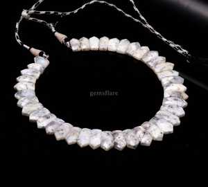 Natural Dendrite Opal Beaded <b>Necklace</b> Handmade Opal Gemstone Choker <b>Necklace</b> <b>Statement</b> Jewelry Gift For Her Fashion Wholesale - Product Image 5