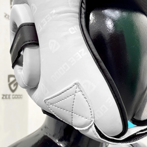 Nuevo Modelo 2026, Protector de Cabeza de Boxeo de Cuero Genuino, Multicolor, Protección Facial Completa, para Entrenamiento - Product Image 6