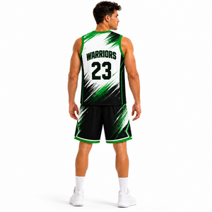 Conjunto de Uniforme de Baloncesto Elite con Logotipo, Nombre y Número Personalizados, Uniformes de Equipo de Baloncesto de Malla Transpirable - Product Image 4