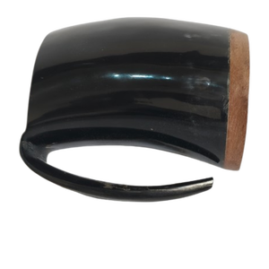 Authentic Viking <b>Drinking</b> <b>Horn</b> Mug-Handcrafted Eco-Friendly Natural Ox <b>Horn</b> Sustainable & Durable for Decor & Reenactment - Product Image 2