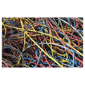 Déchets de fil de cuivre usagé, câbles électriques isolés pour machine de granulation, industrie de récupération du cuivre - Product Image 4