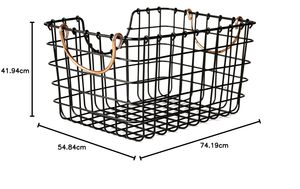 garage <b>basket</b> iron <b>basket</b> workshop <b>basket</b> iron <b>basket</b> industrial storage iron <b>basket</b> retail <b>display</b> iron <b>basket</b> shop <b>display</b> - Product Image 4
