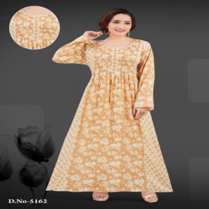 Smocking Style <b>Kaftan</b>/Abaya With & Fine Embroidery Of Capsule Print Mix n Match Fabric – Arabic Abaya Jalabiya Wholesale - Product Image 2