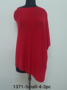เสื้อคลุมไหมพรมถักคอวีสำหรับฤดูหนาว - Product Image 2