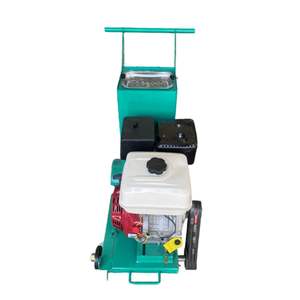 Machine à découper le béton à moteur essence Q500A, 13-15HP, scie à route/sol, profondeur de coupe maximale de 180 mm, lame diamantée de 500 mm, haute efficacité - Product Image 5