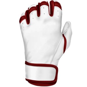 Guantes de Bateo de Béisbol Personalizados con Puño Corto y Materiales de Buena Calidad para Adultos, Guantes de Bateo de Béisbol de Cuero - Product Image 3